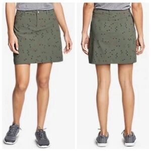 Eddie Bauer Skort Adventurer 2.0 Arrow Print Skirt Size 14